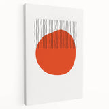 Bohemian Wall Art | Eclectic Boho Decor Canvas | Bold Minimalist Design