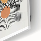 Bohemian Wall Art | Eclectic Boho Decor Canvas | Geometric Abstract Design