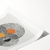 Bohemian Wall Art | Eclectic Boho Decor Canvas | Geometric Abstract Design