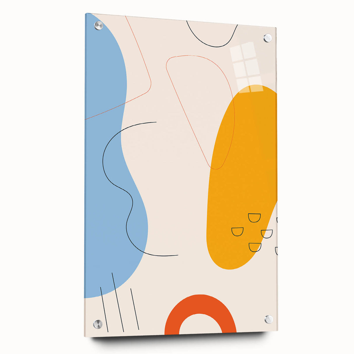 Bohemian Wall Art | Eclectic Boho Decor Canvas | Vibrant Abstract Design
