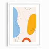 Bohemian Wall Art | Eclectic Boho Decor Canvas | Vibrant Abstract Design