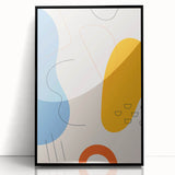 Bohemian Wall Art | Eclectic Boho Decor Canvas | Vibrant Abstract Design