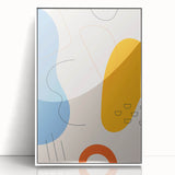 Bohemian Wall Art | Eclectic Boho Decor Canvas | Vibrant Abstract Design