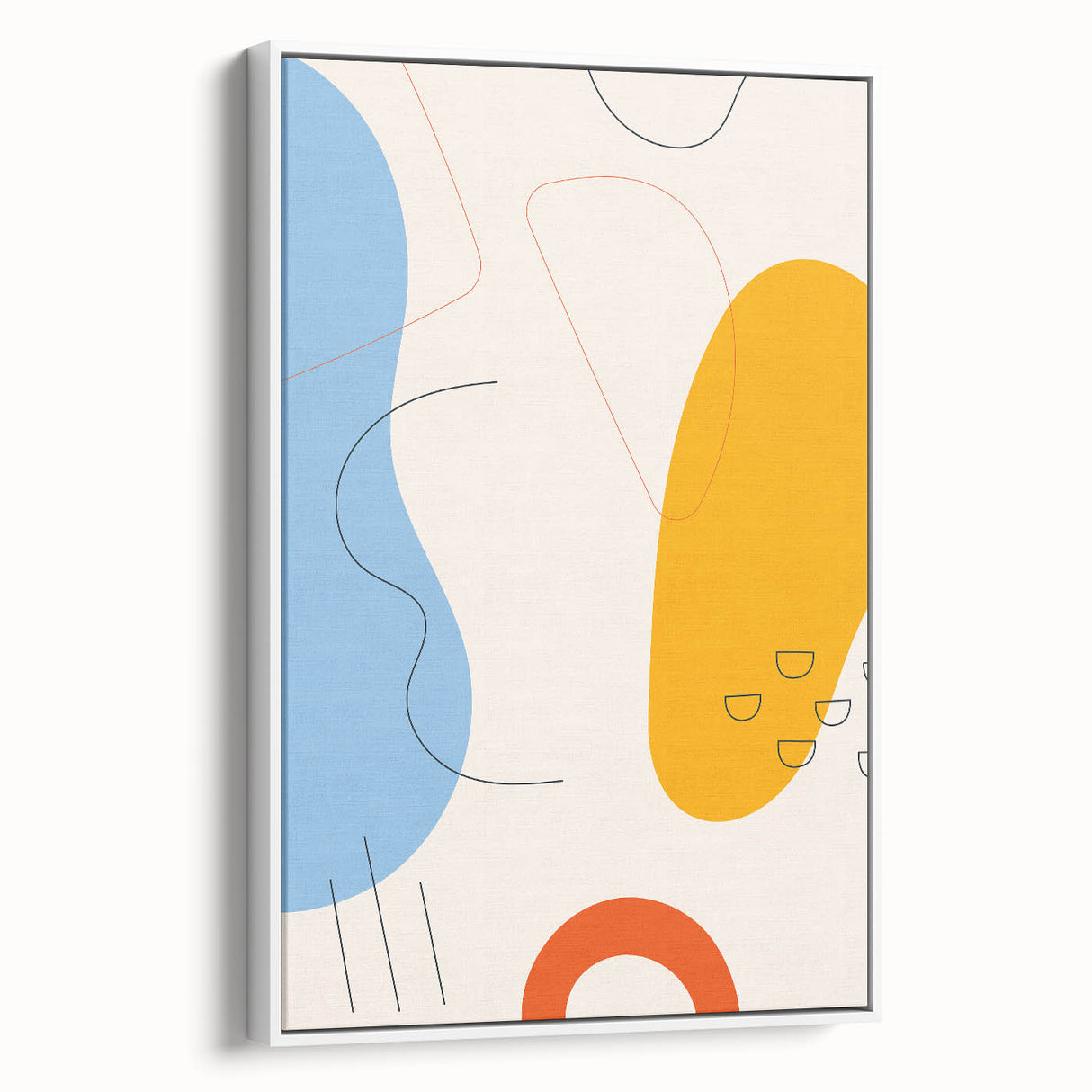 Bohemian Wall Art | Eclectic Boho Decor Canvas | Vibrant Abstract Design