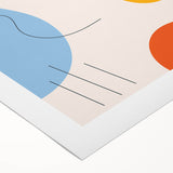 Bohemian Wall Art | Eclectic Boho Decor Canvas | Vibrant Abstract Design