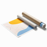 Bohemian Wall Art | Eclectic Boho Decor Canvas | Vibrant Abstract Design