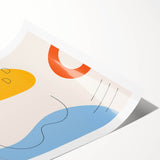 Bohemian Wall Art | Eclectic Boho Decor Canvas | Vibrant Abstract Design