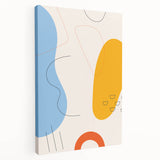 Bohemian Wall Art | Eclectic Boho Decor Canvas | Vibrant Abstract Design