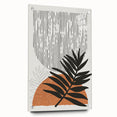 Bohemian Wall Art - Eclectic Palm Leaf Boho Decor Canvas - Chic Art Print