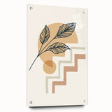 Boho Chic Wall Hanging – Minimalist Bohemian Art Print for Eclectic Decor