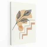 Boho Chic Wall Hanging – Minimalist Bohemian Art Print for Eclectic Decor