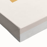 Bohemian Abstract Wall Art – Eclectic Moon and Earthy Tones Canvas Print