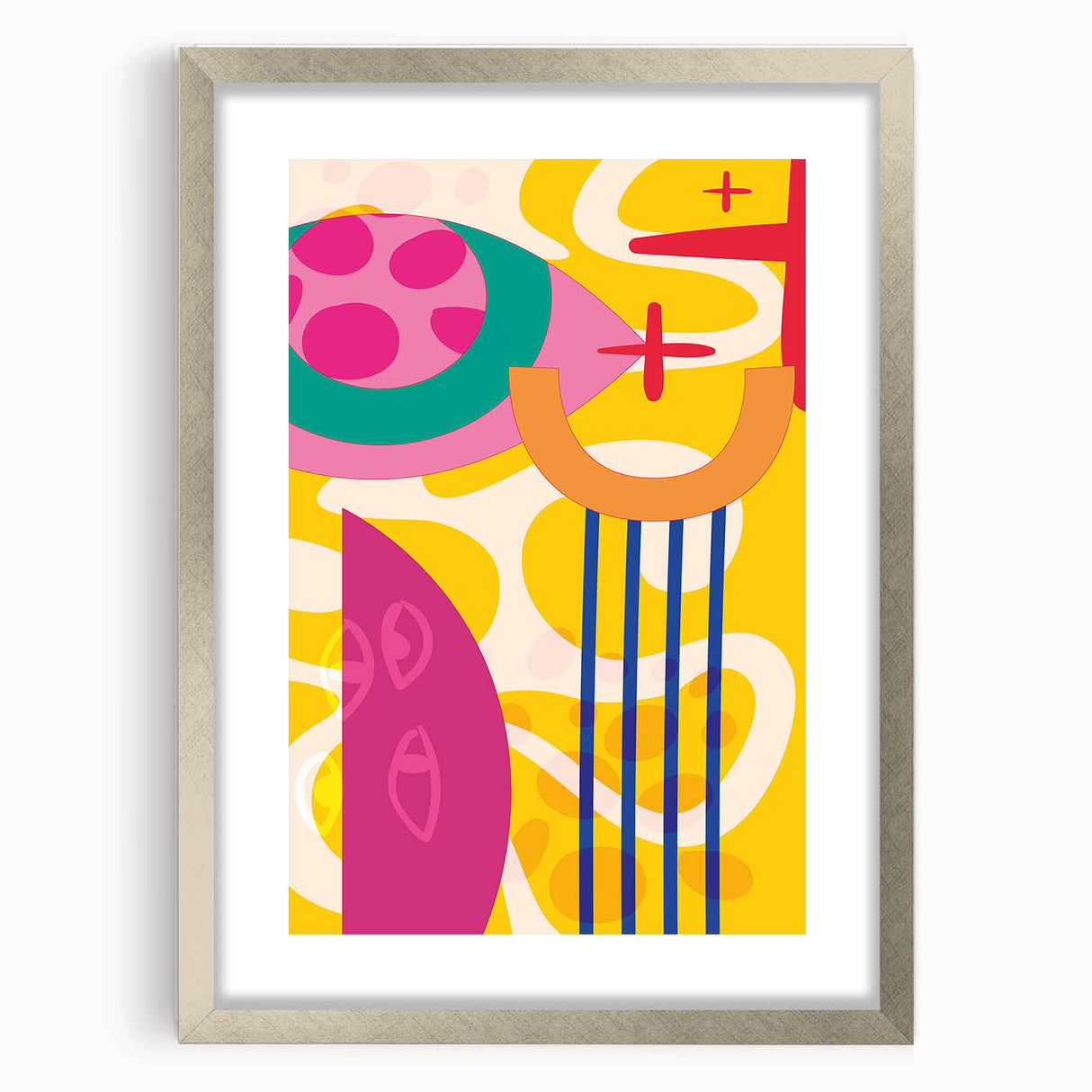 Bohemian Wall Art | Eclectic Boho Decor Canvas | Artistic Chic Style Print