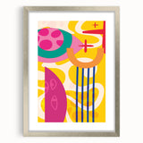 Bohemian Wall Art | Eclectic Boho Decor Canvas | Artistic Chic Style Print