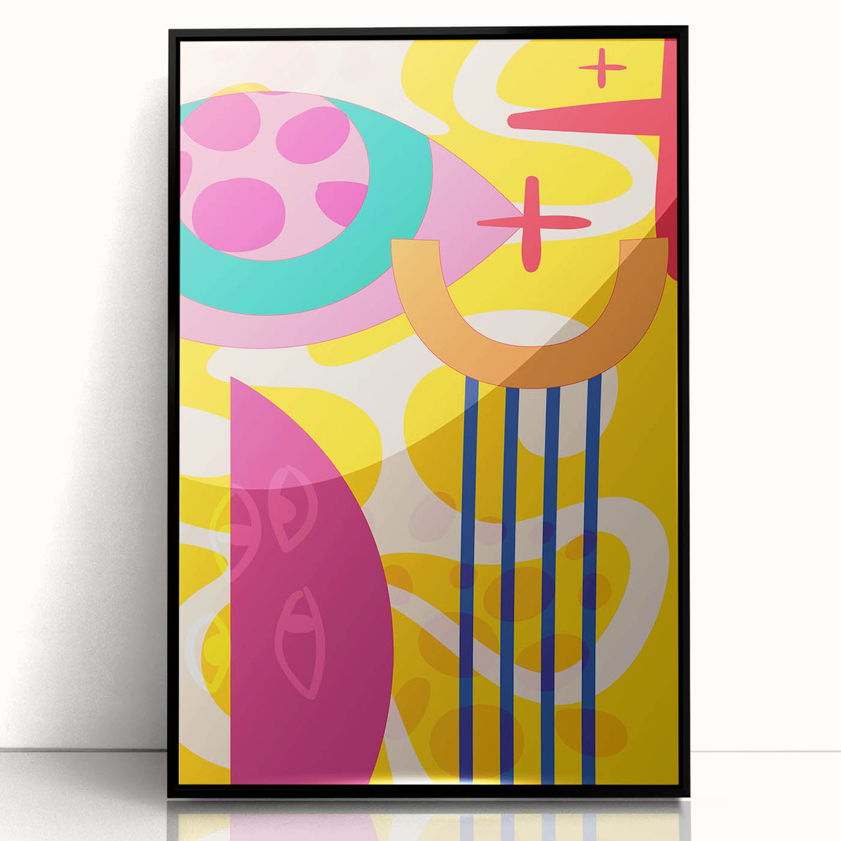 Bohemian Wall Art | Eclectic Boho Decor Canvas | Artistic Chic Style Print