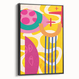 Bohemian Wall Art | Eclectic Boho Decor Canvas | Artistic Chic Style Print