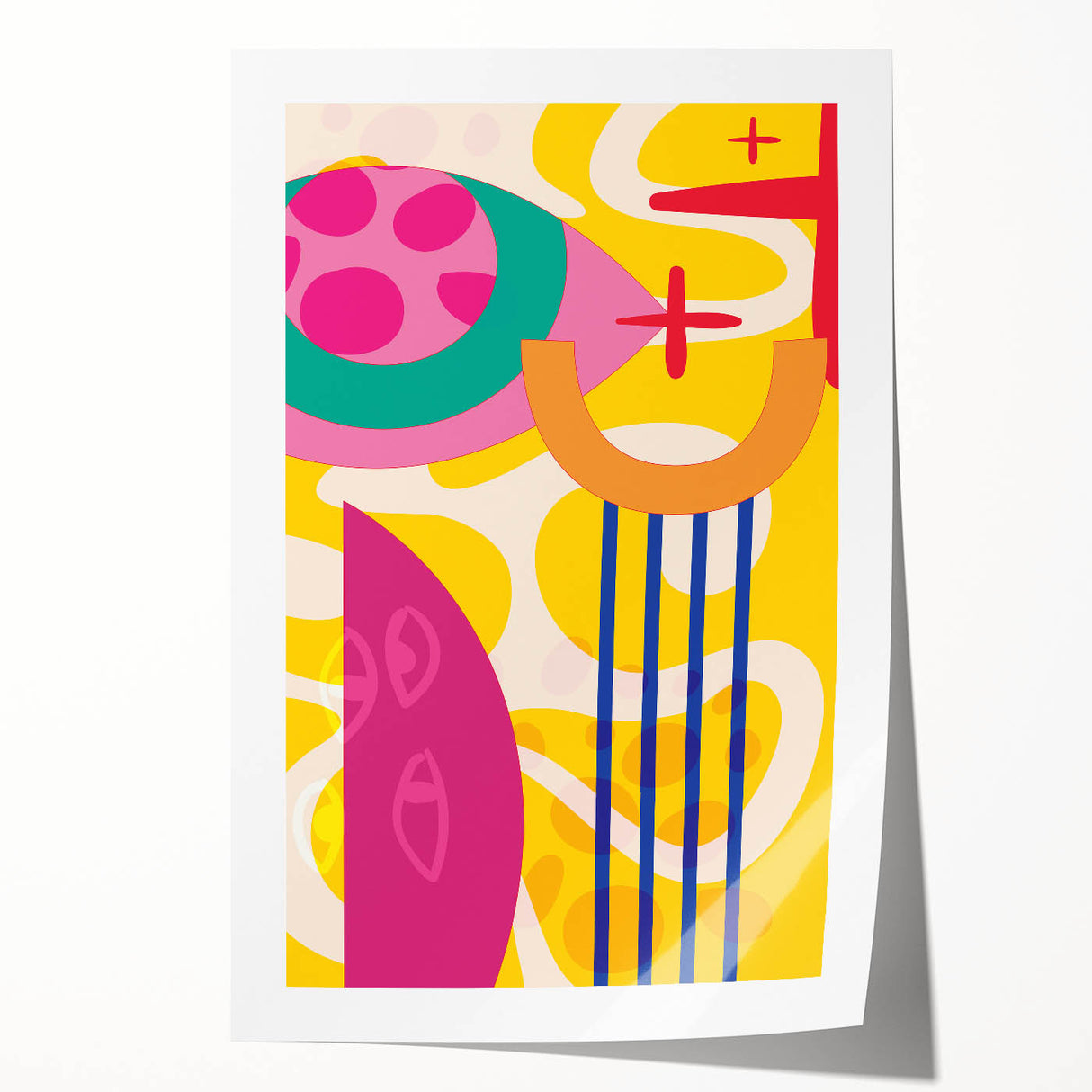 Bohemian Wall Art | Eclectic Boho Decor Canvas | Artistic Chic Style Print