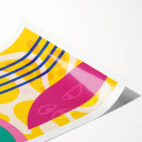 Bohemian Wall Art | Eclectic Boho Decor Canvas | Artistic Chic Style Print