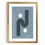 Bohemian Wall Art | Bauhaus 1923 Minimalist Black and White Boho Print