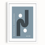 Bohemian Wall Art | Bauhaus 1923 Minimalist Black and White Boho Print