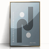 Bohemian Wall Art | Bauhaus 1923 Minimalist Black and White Boho Print