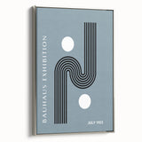 Bohemian Wall Art | Bauhaus 1923 Minimalist Black and White Boho Print