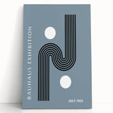Bohemian Wall Art | Bauhaus 1923 Minimalist Black and White Boho Print