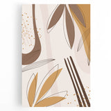 Bohemian Wall Art | Earthy Boho Decor Canvas | Eclectic Artistic Print