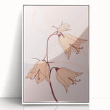 Bohemian Floral Wall Art | Elegant Boho Decor Canvas | Artistic Print