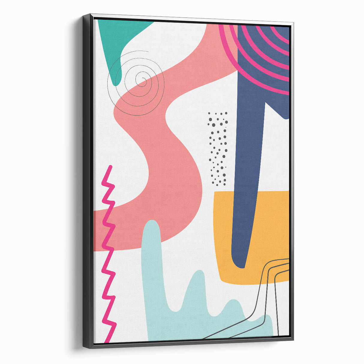 Vibrant Bohemian Wall Art | Eclectic Boho Decor Canvas | Artistic Print