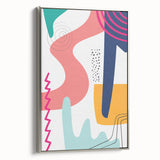 Vibrant Bohemian Wall Art | Eclectic Boho Decor Canvas | Artistic Print