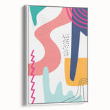 Vibrant Bohemian Wall Art | Eclectic Boho Decor Canvas | Artistic Print