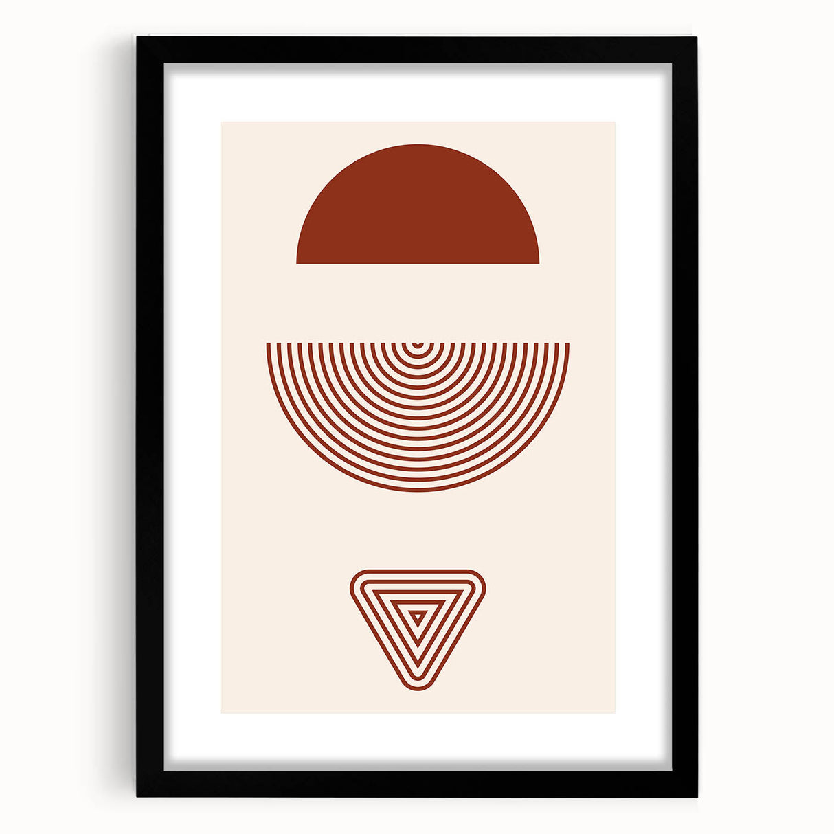Minimalist Bohemian Wall Art | Modern Boho Decor Canvas | Artistic Print