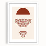 Minimalist Bohemian Wall Art | Modern Boho Decor Canvas | Artistic Print