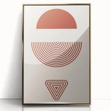 Minimalist Bohemian Wall Art | Modern Boho Decor Canvas | Artistic Print