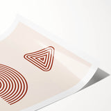 Minimalist Bohemian Wall Art | Modern Boho Decor Canvas | Artistic Print