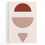 Minimalist Bohemian Wall Art | Modern Boho Decor Canvas | Artistic Print