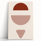 Minimalist Bohemian Wall Art | Modern Boho Decor Canvas | Artistic Print