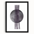 Modern Boho Wall Art | Dark Eclectic Boho Decor Canvas | Artistic Print