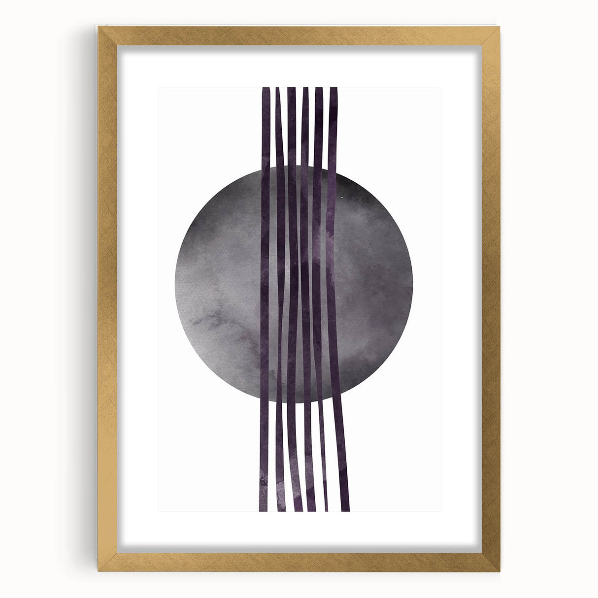 Modern Boho Wall Art | Dark Eclectic Boho Decor Canvas | Artistic Print