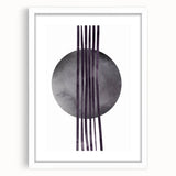Modern Boho Wall Art | Dark Eclectic Boho Decor Canvas | Artistic Print
