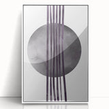 Modern Boho Wall Art | Dark Eclectic Boho Decor Canvas | Artistic Print