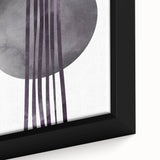 Modern Boho Wall Art | Dark Eclectic Boho Decor Canvas | Artistic Print