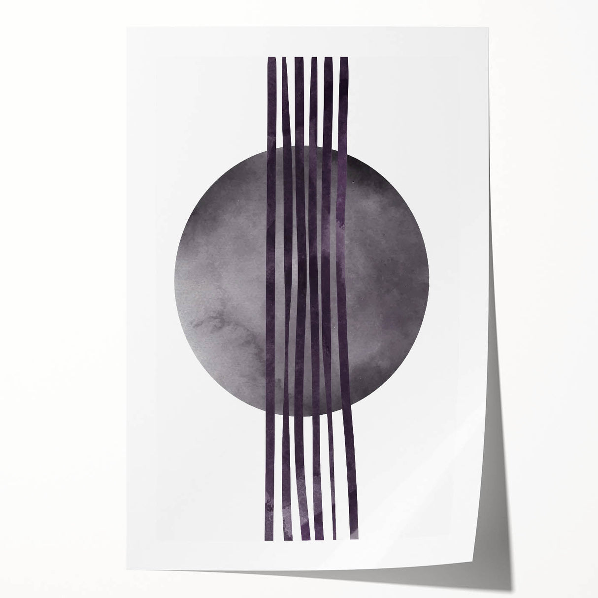 Modern Boho Wall Art | Dark Eclectic Boho Decor Canvas | Artistic Print