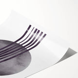 Modern Boho Wall Art | Dark Eclectic Boho Decor Canvas | Artistic Print