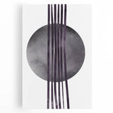 Modern Boho Wall Art | Dark Eclectic Boho Decor Canvas | Artistic Print