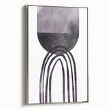 Minimalist Boho Wall Art | Dark Eclectic Boho Decor Canvas | Modern Print