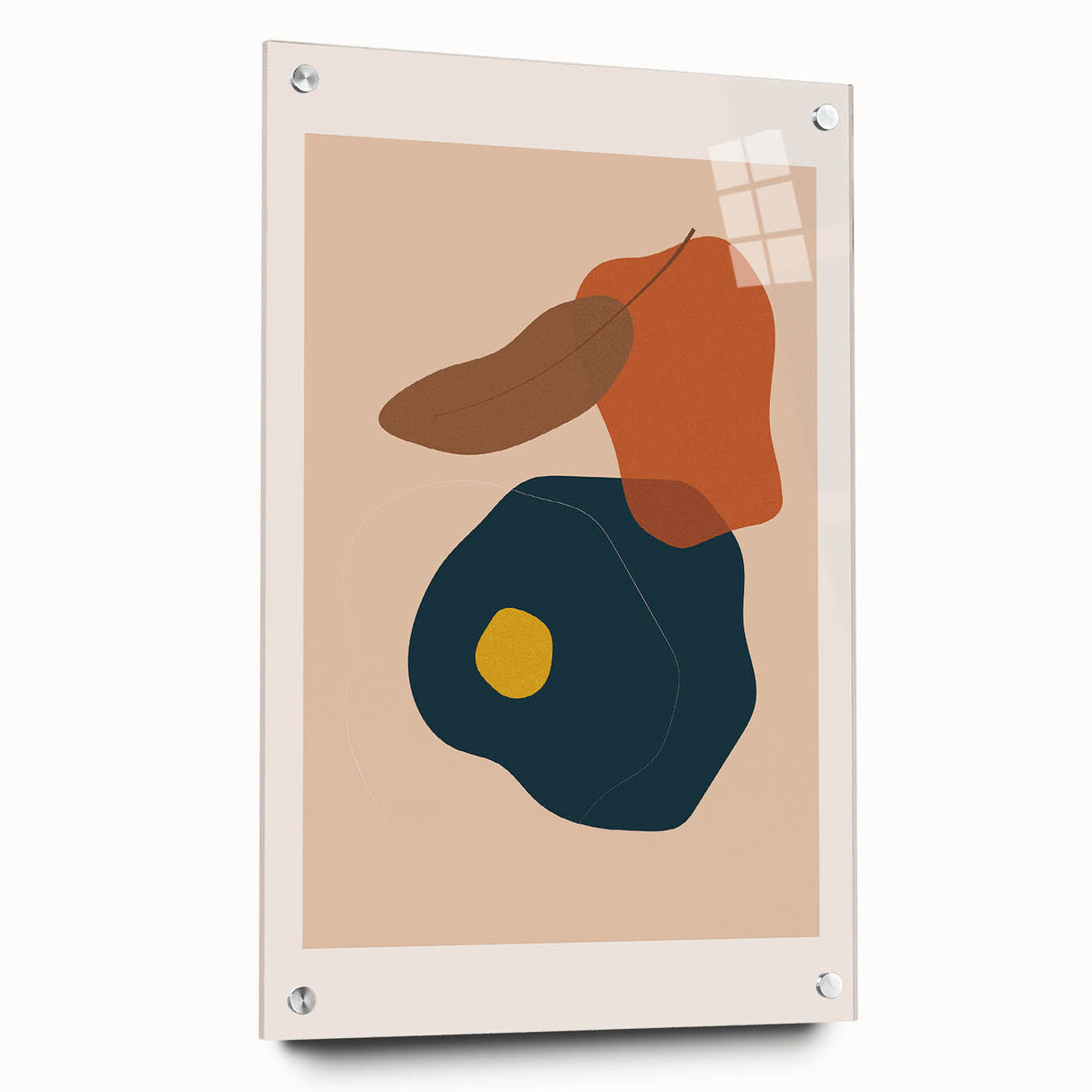 Abstract Boho Wall Art | Earthy Bohemian Decor Canvas | Artistic Print
