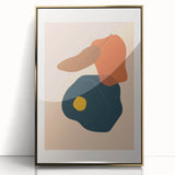 Abstract Boho Wall Art | Earthy Bohemian Decor Canvas | Artistic Print