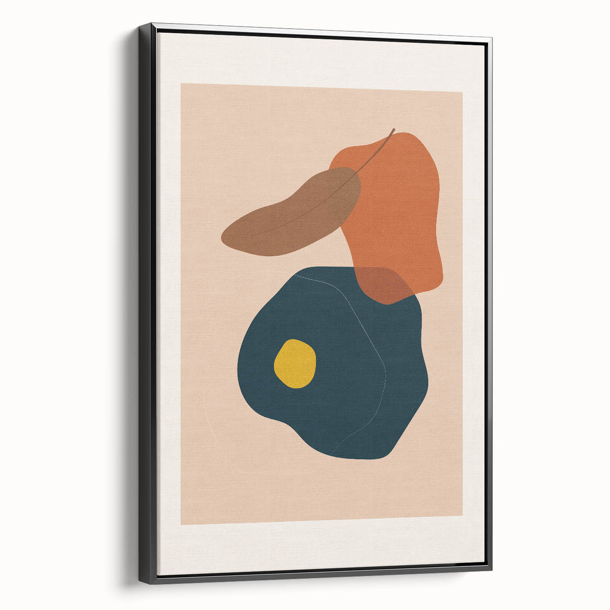 Abstract Boho Wall Art | Earthy Bohemian Decor Canvas | Artistic Print